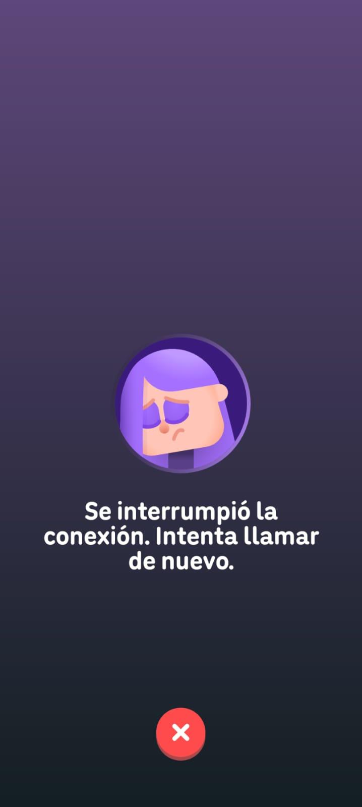 duolingo llamada fallida